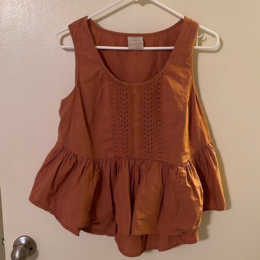 Cute peplum top.